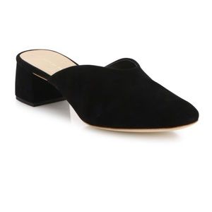 Loeffler Randall Lulu Suede Mule Block Heels